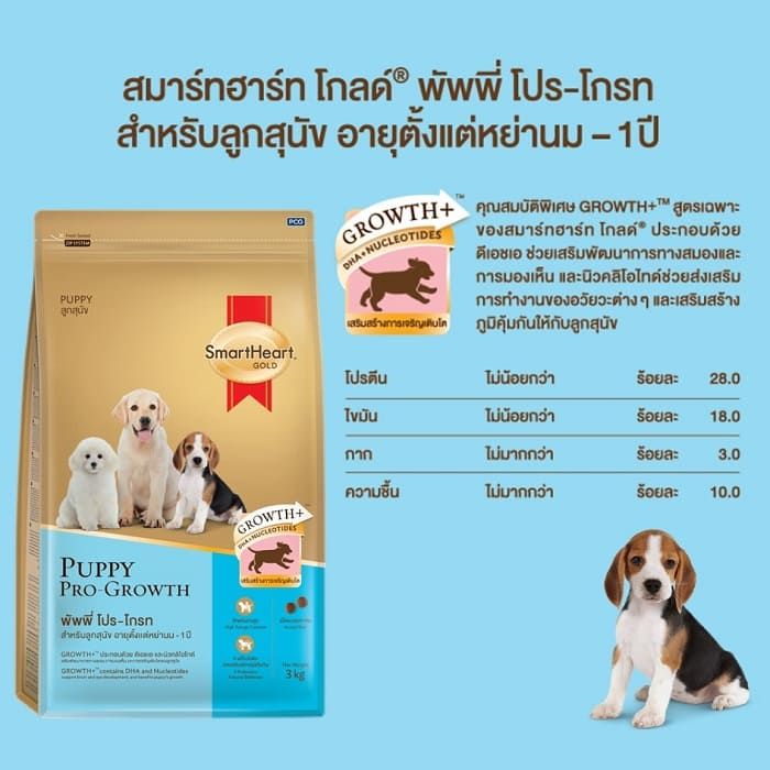 สมาร์ทฮาร์ท โกลด์ พัพพี โปร-โกรท