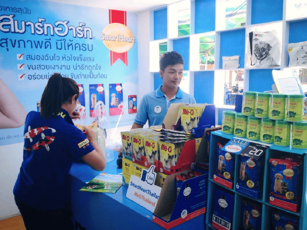 SmartHeart & Me-O ออกบูธงาน “ งานเกษตรแฟร์ 2557 ”