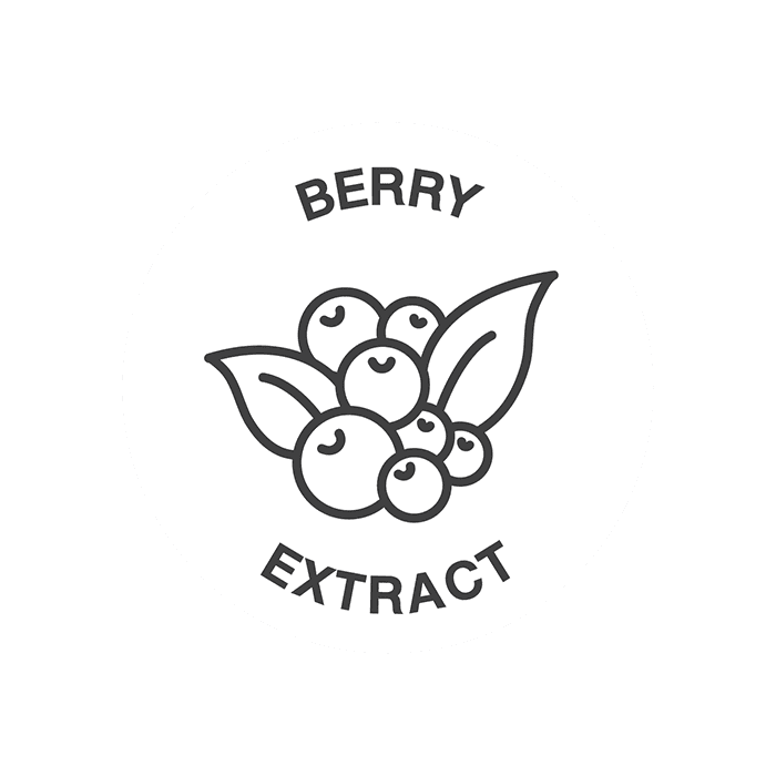 Berry extracts help to balance the fish and increase the color of skin, especially red color