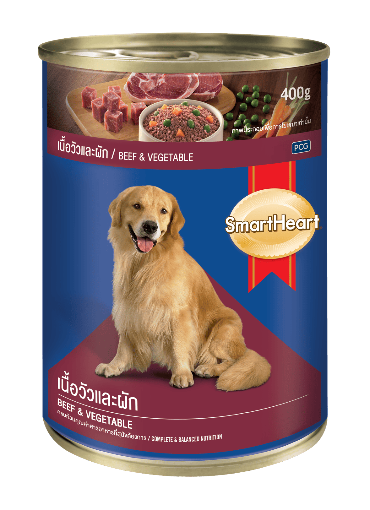 สมาร์ทฮาร์ท® แบบกระป๋อง เนื้อวัวและผัก