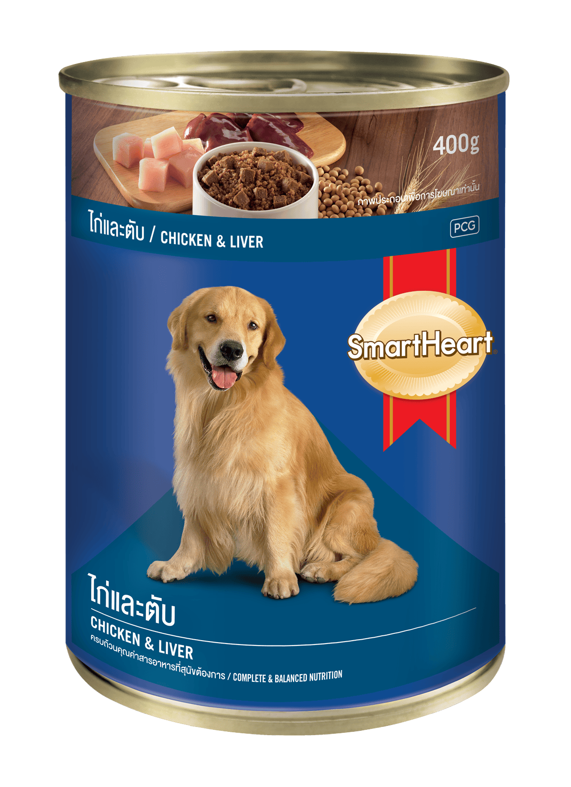 สมาร์ทฮาร์ท® แบบกระป๋อง เนื้อไก่และตับ