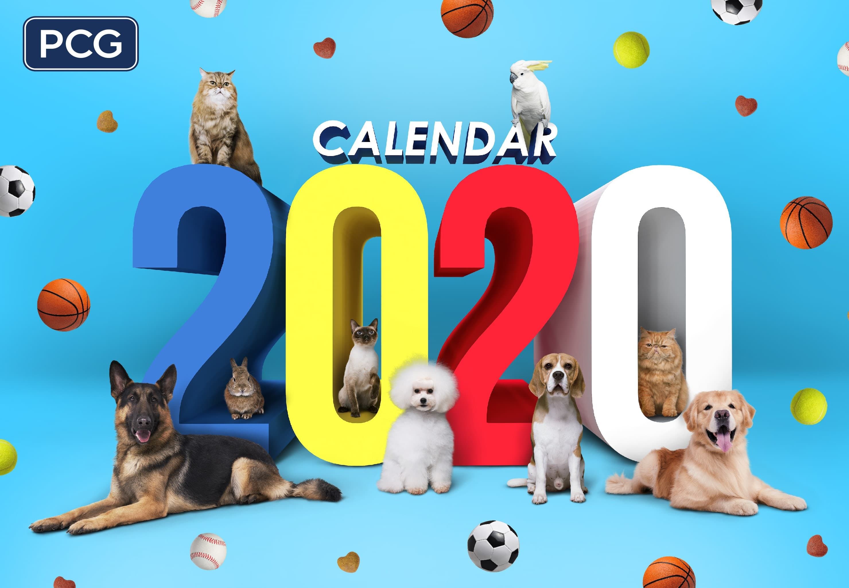 [Free] Calendar 2020 แจกฟรีปฏิทินปี 2563